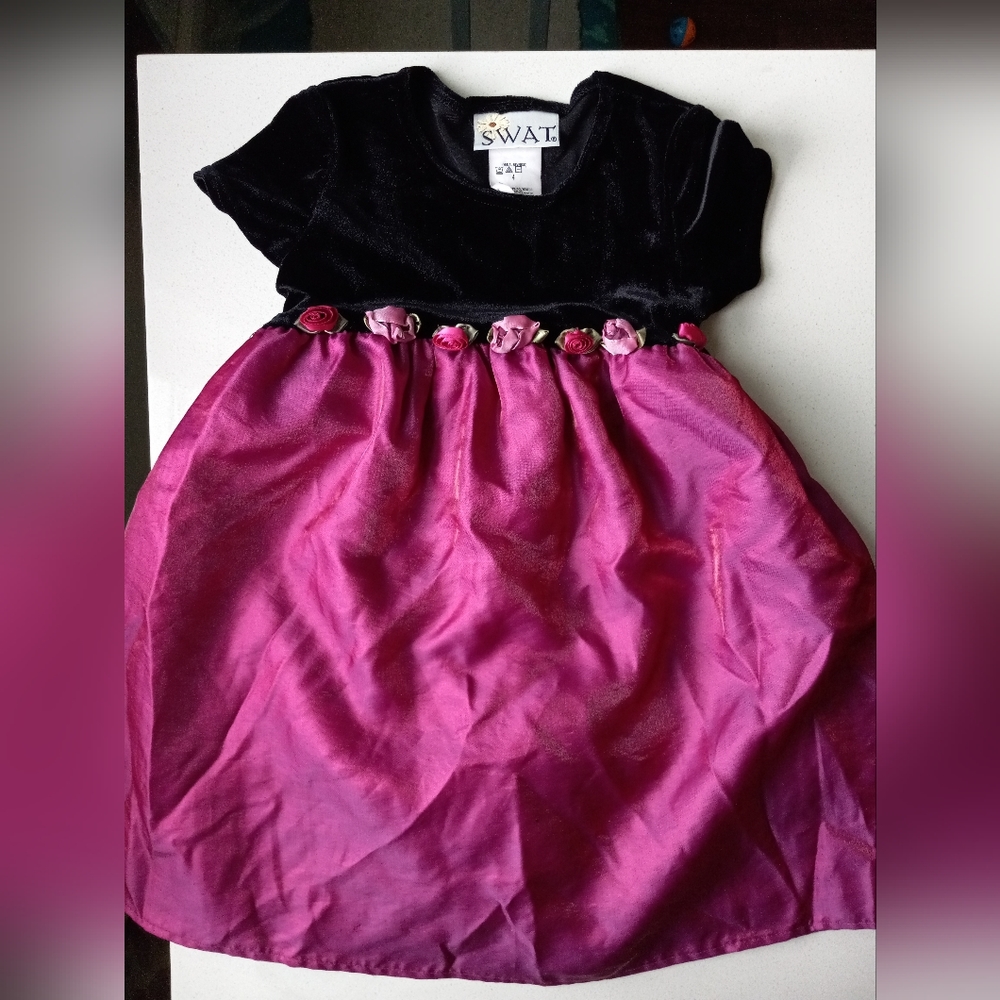 Vintage Little Girls Dress Dress Size 4T Girls